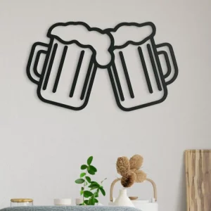Zertifiziert Holzdekoration BIERKRÜGE