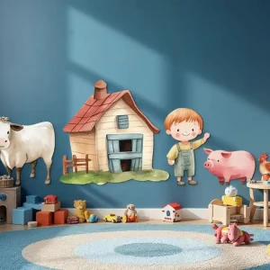 Kinderbilder-Set FARM Kostenloser Rückversand