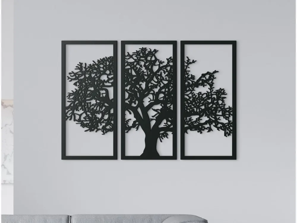 Mehrteiliges Holzbild BAUM Wochenendangebot