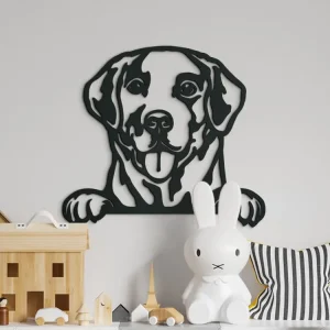 Holzbild für die Wand LABRADOR Neu Im Sortiment