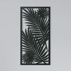 Holzbild PALMENBLÄTTER Angebot