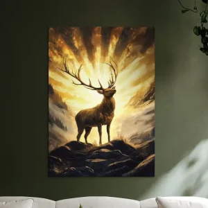 Markenware Bild König der Morgenröte