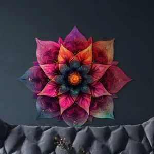 Blumenmandala Regenbogeneinheit Jetzt Kaufen