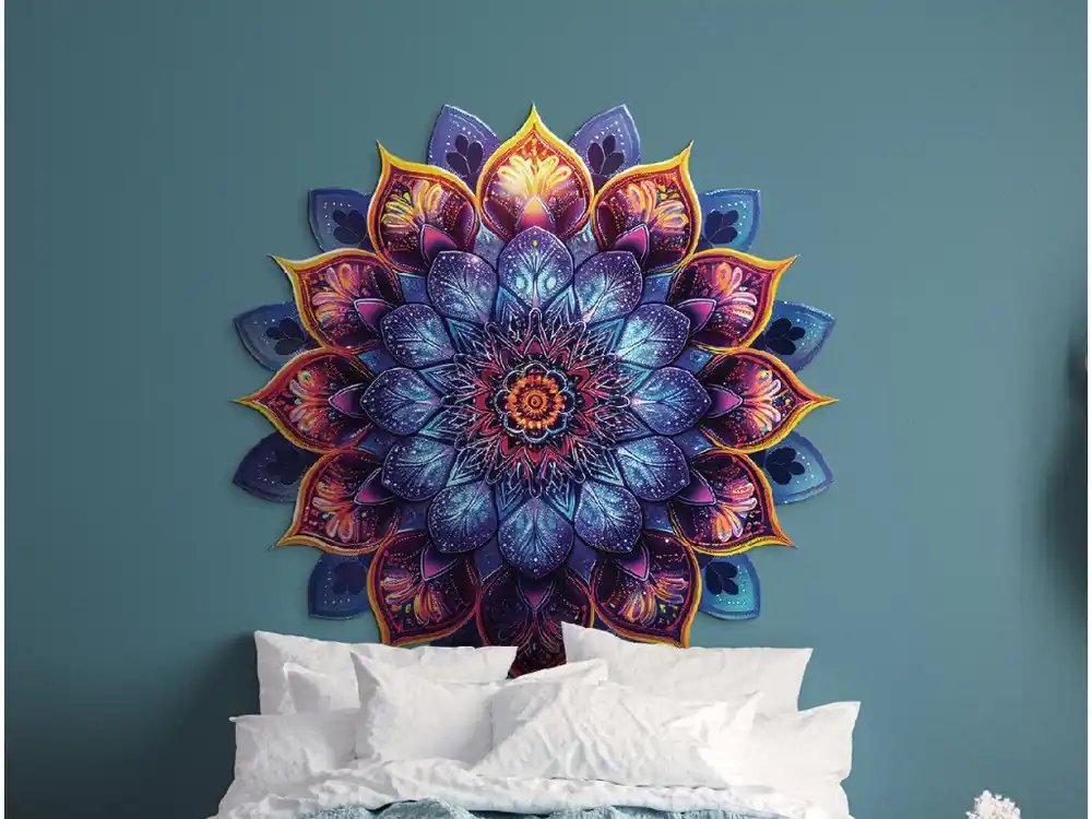 Letzte Chance Blumenmandala Violette Weisheit