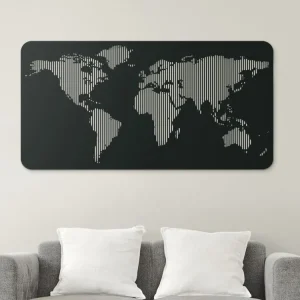 Markenprodukt Design-3D-Weltkarte für die Wand