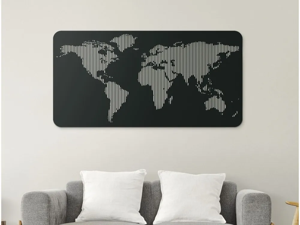 Markenprodukt Design-3D-Weltkarte für die Wand