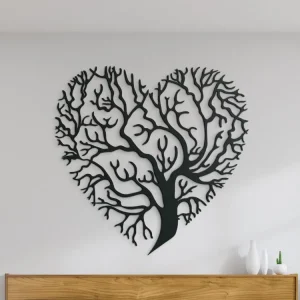 Holzsticker BAUM IM HERZEN Kostenfreie Lieferung