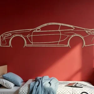 Sonderangebot Holzsticker für die Wand BMW M8 Competition