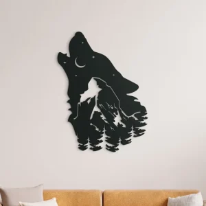 Holzsticker für die Wand SCHLAFLIED DER WÖLFE Must-Have