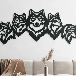 Holzsticker WOLFSRUDEL Sonderangebot