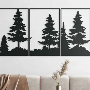 Mehrteiliges Bild WALD Preiswert