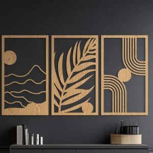 Sonderangebot Mehrteiliges Holzbild Sommerbrise
