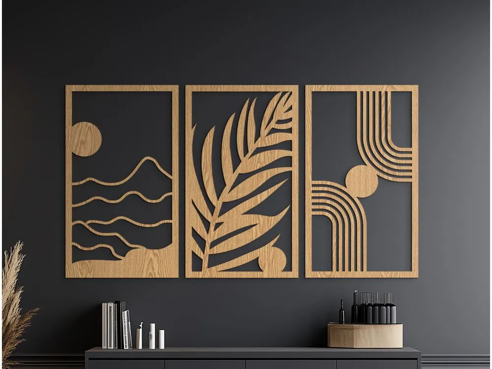 Sonderangebot Mehrteiliges Holzbild Sommerbrise