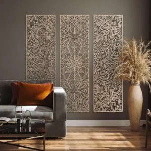 Mehrteiliges Wandmandala UNIKAT Sonderangebot