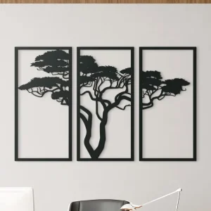 Sonderaktion 3-teiliges Bild AFRIKANISCHER BAUM