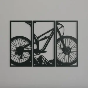 3-teiliges Bild FAHRRAD Markenprodukt