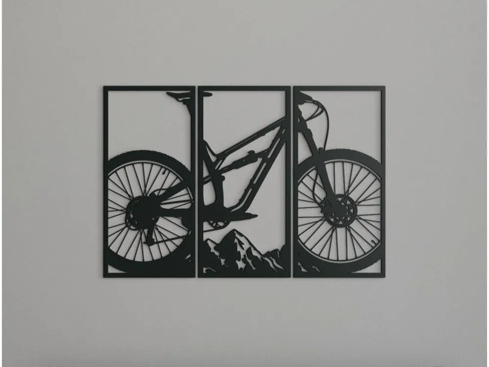 3-teiliges Bild FAHRRAD Markenprodukt