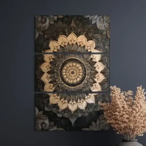Angebot 3-teiliges Mandala Earth Balance