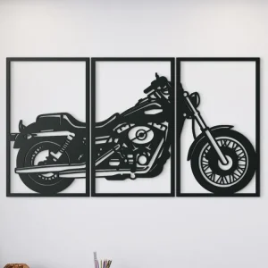 Bestseller 3-teiliges Wandbild MOTORRAD