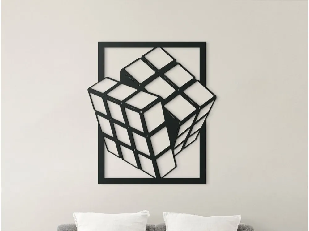 Highlight 3D-Holzbild ZAUBERWÜRFEL
