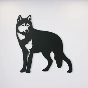 3D-Sticker FURCHTLOSER WOLF Geprüft