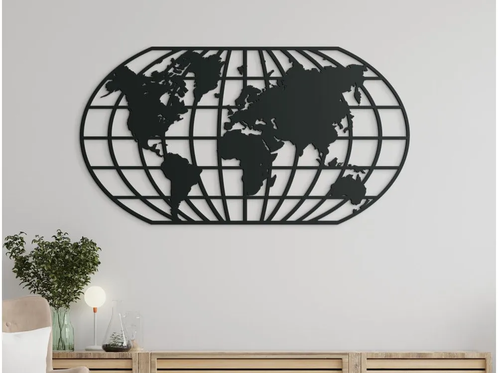 Schnäppchen Wand-Weltkarte