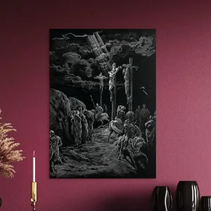 Wandbild Düsternis der Kreuzigung Kracherpreis