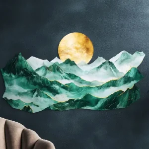 Wandbild TÜRKISFARBENE BERGE Schnäppchen