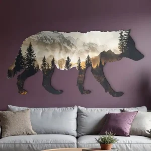 Wandbild Wolfshorizont Preis Gesenkt