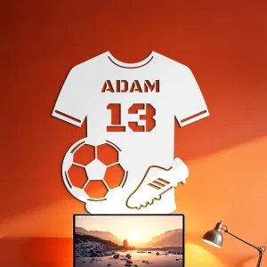 Top-Seller Wanddekoration Fußballtrikot - nach Maß