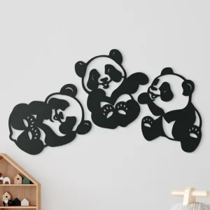 Jetzt Kaufen 3-teiliger Kindersticker 3 LACHENDE PANDAS