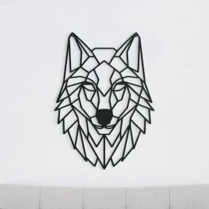 3D-Wandsticker POLYGONALER WOLF Online Kaufen