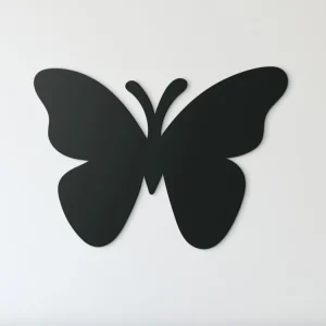 Solange Der Vorrat Reicht 3D-Wandsticker SCHMETTERLING