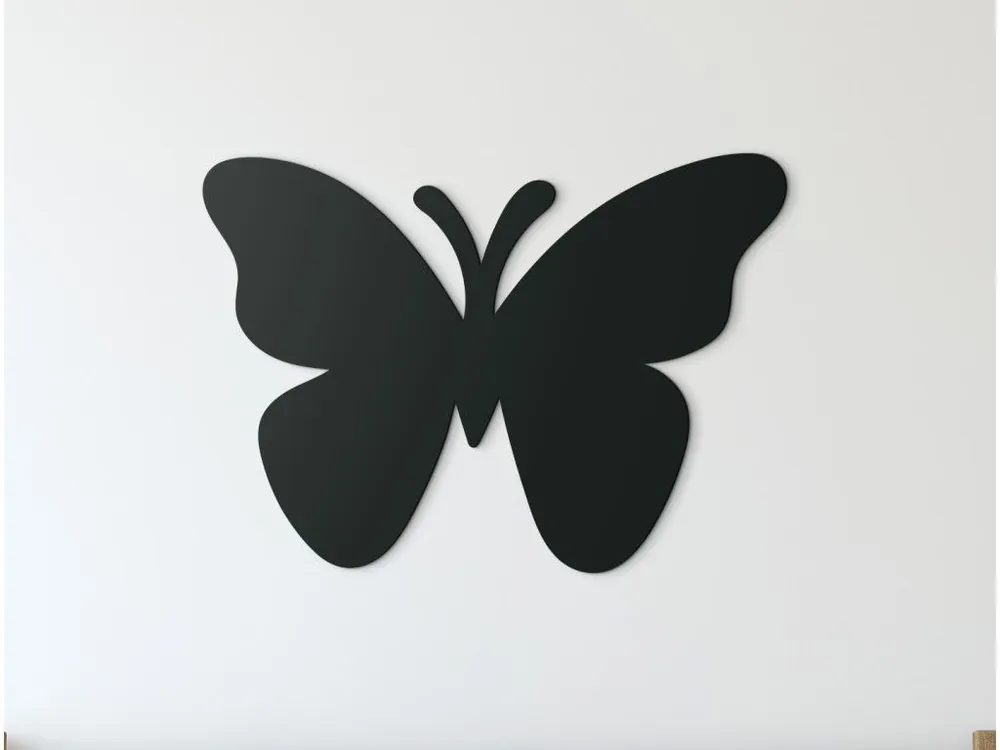 Solange Der Vorrat Reicht 3D-Wandsticker SCHMETTERLING