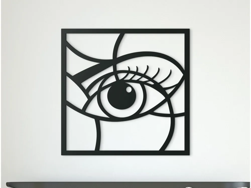 Geprüft Abstraktes Holzbild AUGE