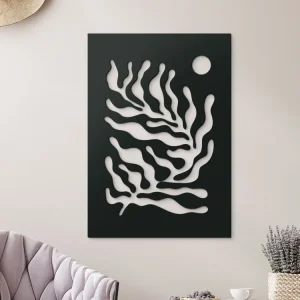 Sofort Bestellen Abstraktes Wandbild KORALLEN