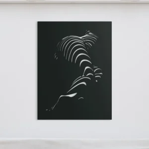 Neu Im Sortiment Abstraktes Wandbild SCHLIEREN
