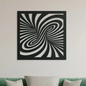 Kracherpreis Abstraktes Wandbild TRICHTER