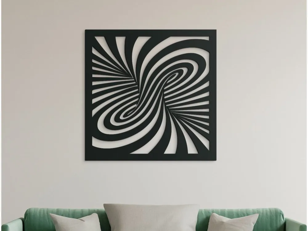 Kracherpreis Abstraktes Wandbild TRICHTER