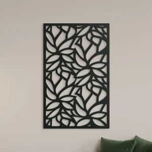 Ausgeschnittenes Wandbild BLÄTTER Expressversand
