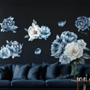 Neu Bild Blaue Blumen