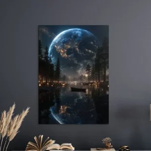 Bestseller Bild Blick auf den Planeten