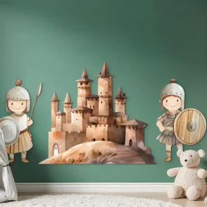 Kostenloser Versand Bild Burg und Soldaten
