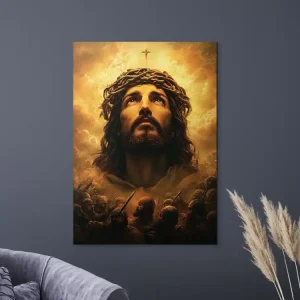 Neuheit Bild Der hingebungsvolle Blick von Christus