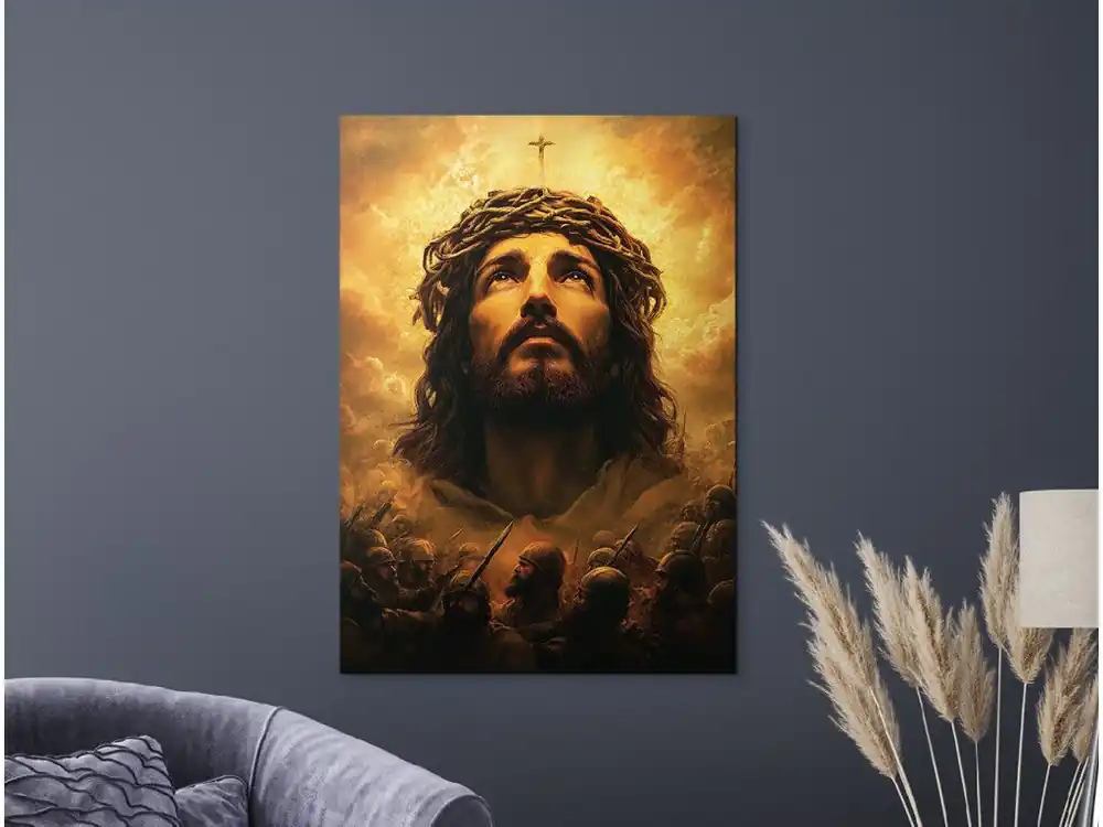 Neuheit Bild Der hingebungsvolle Blick von Christus