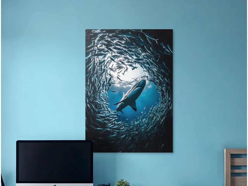 Nur Für Kurze Zeit Bild Haifisch - Herrscher unter der Oberfläche