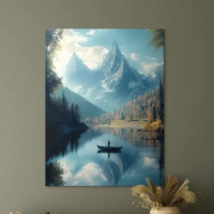 Finale Aktion Bild Herbstfrieden am See