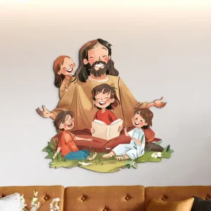 Bild Jesus unter den Kindern Neu Im Sortiment