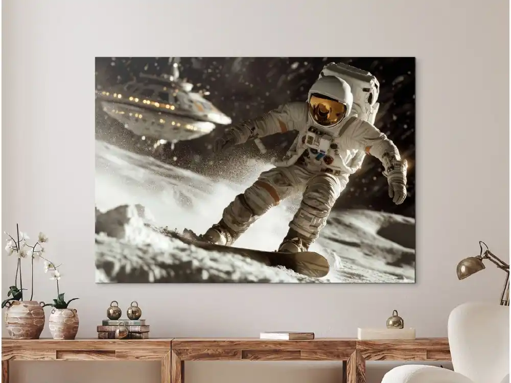 Must-Have Bild Kosmische Fahrt eines Astronauten