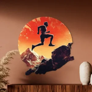 Bild Lauf auf den Felsen Online Kaufen